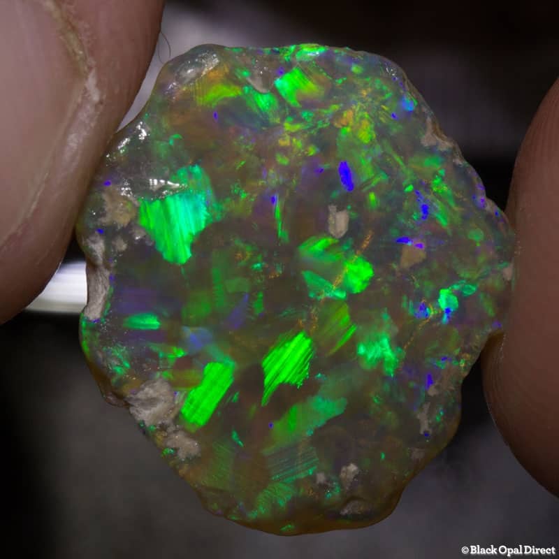6.13 ct rough opal piece 18mm across