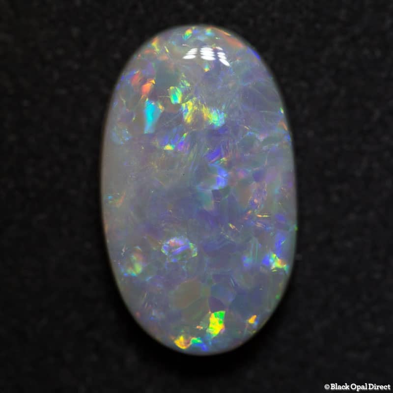 6.15 ct semi black opal 17x10x4.5mm