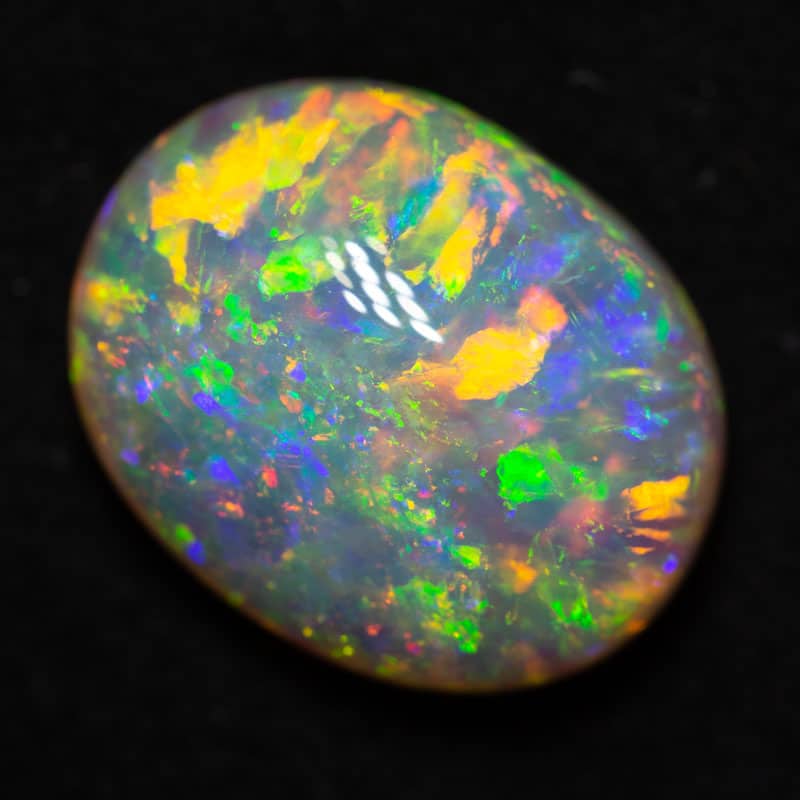 6.24 ct crystal opal 14.3x11.3x6.4mm
