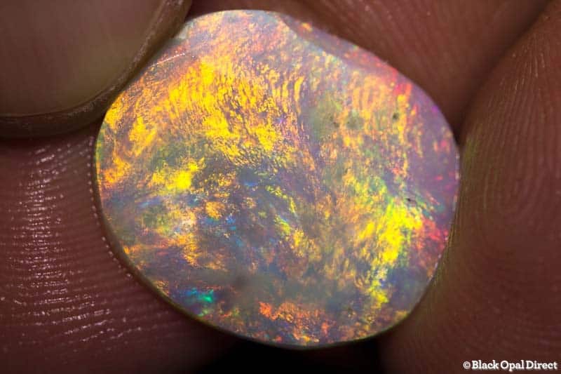 6.48 ct opal rubbed piece 19mm across