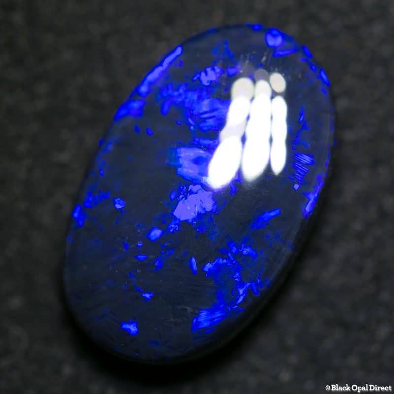6.90 ct black opal 17x11x5mm