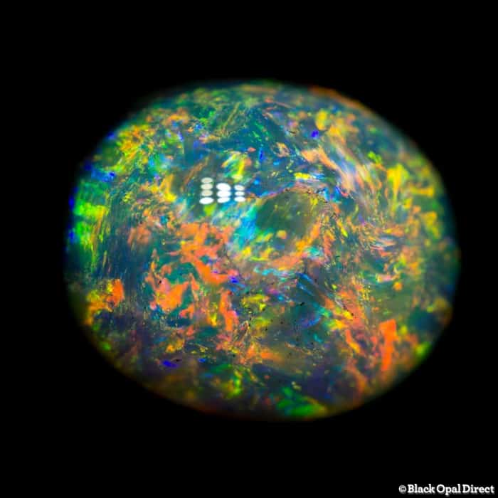 6.98 ct gem crystal opal 13x11x7mm