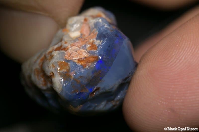 60.13 ct rough opal piece 29mm across