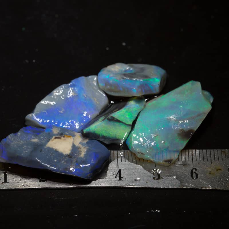 61.10 ct rough opal parcel 5pc