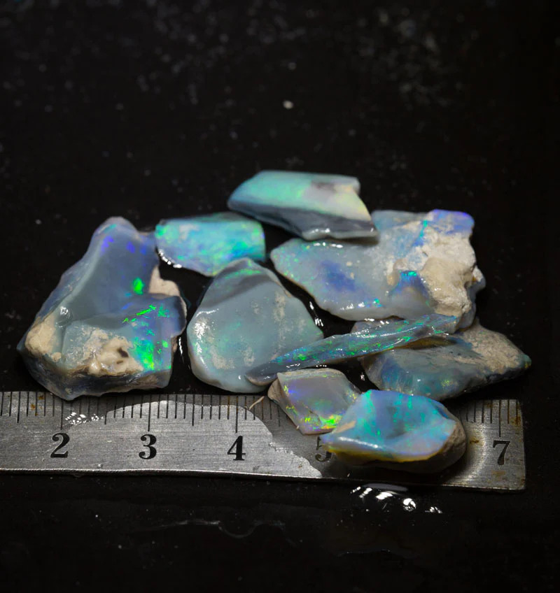 61.73 ct rough opal parcel 9pc