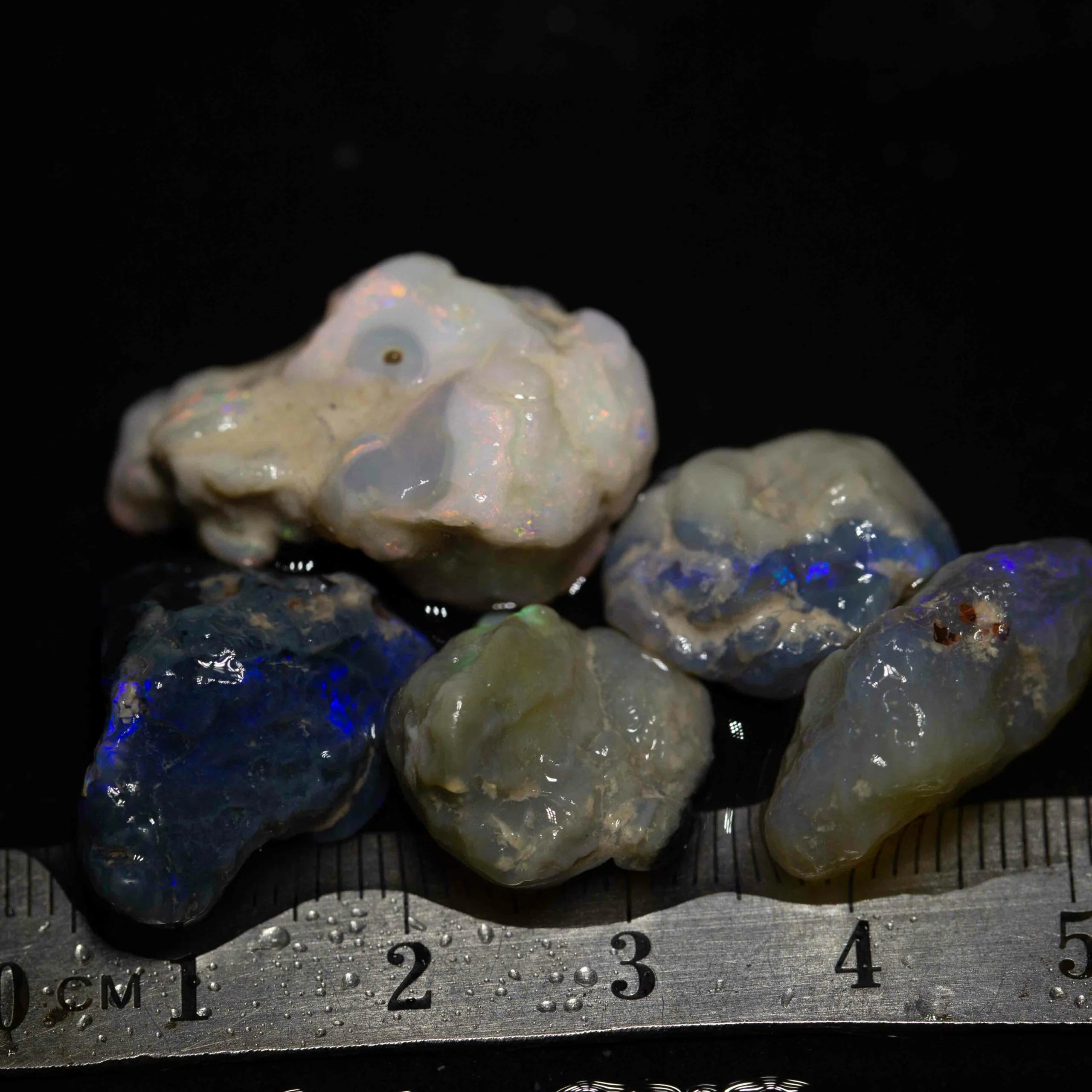 61 ct rough opal parcel 5pc