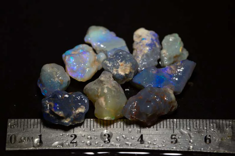 62 ct rough opal parcel 10pc