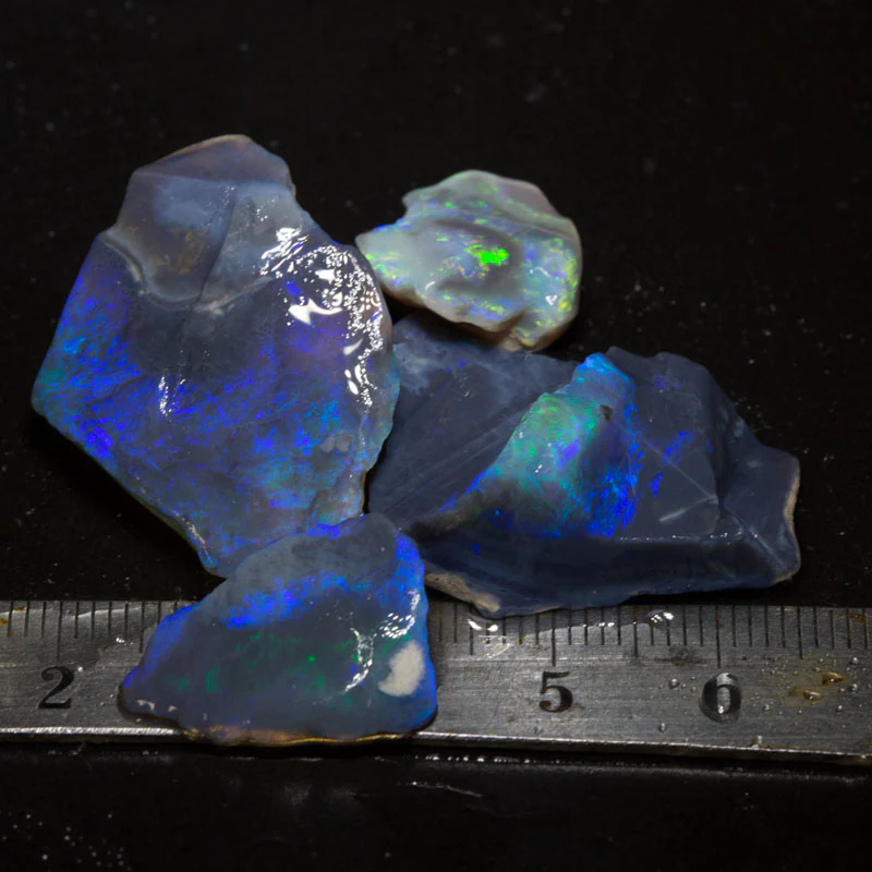 63.84 ct rough opal parcel 4pc