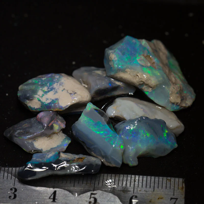 65.14 ct rough opal parcel 8pc