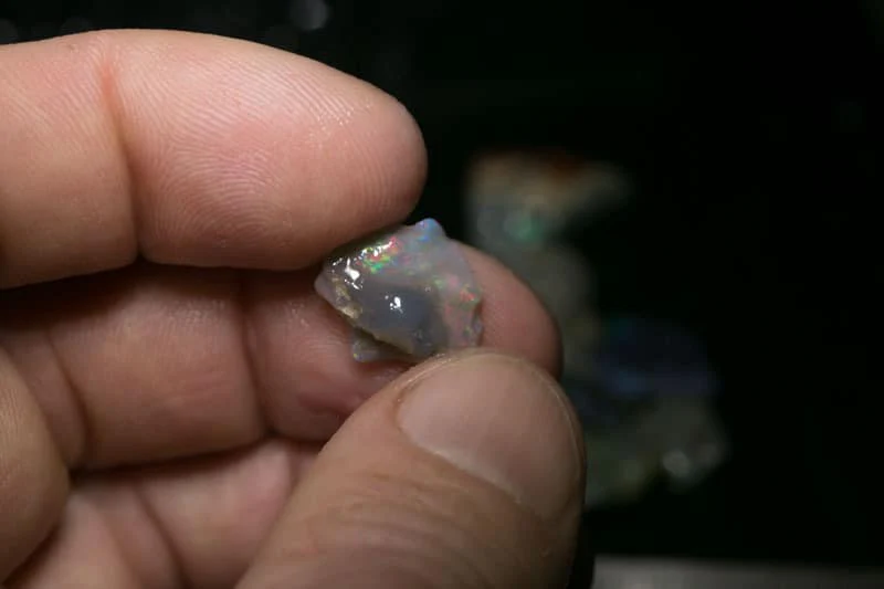 67 ct  15pc rough opal parcel for intermediate cutters