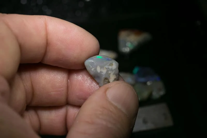 67 ct  15pc rough opal parcel for intermediate cutters - Image 4