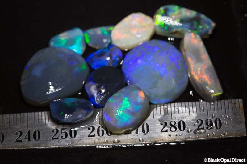 67 ct opal rubs 11 pieces