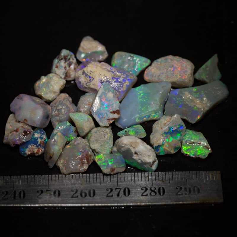 67 ct rough opal parcel 25 piece