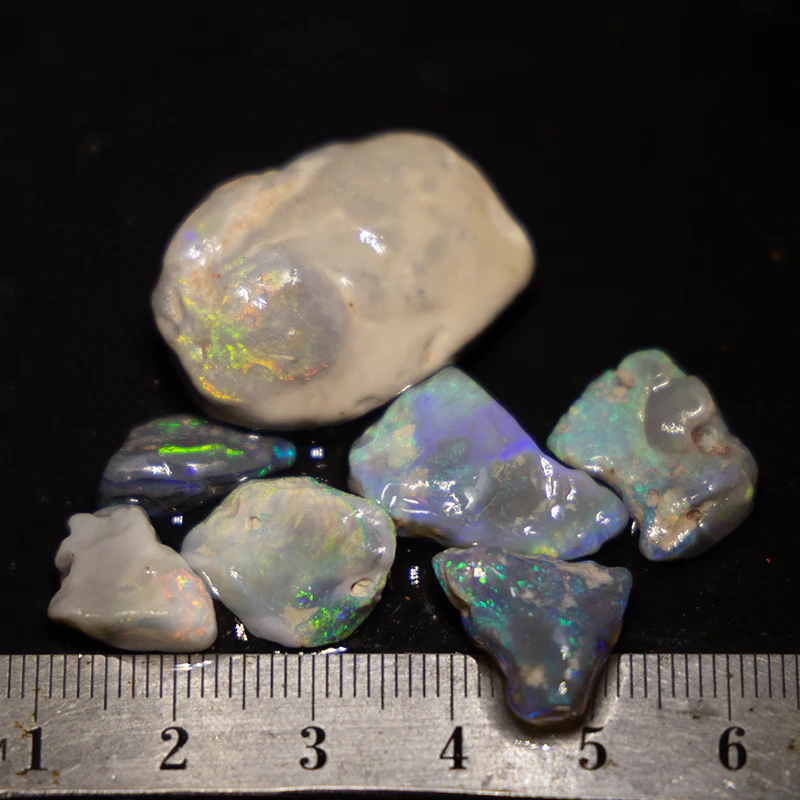 67 ct rough opal parcel 7pc