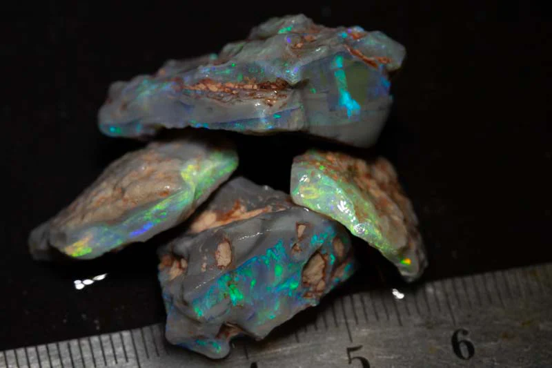 68.50 ct rough opal parcel 4pc