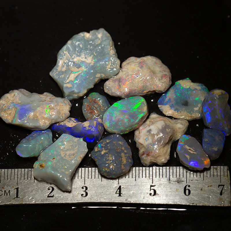 68 ct rough opal parcel 14pc