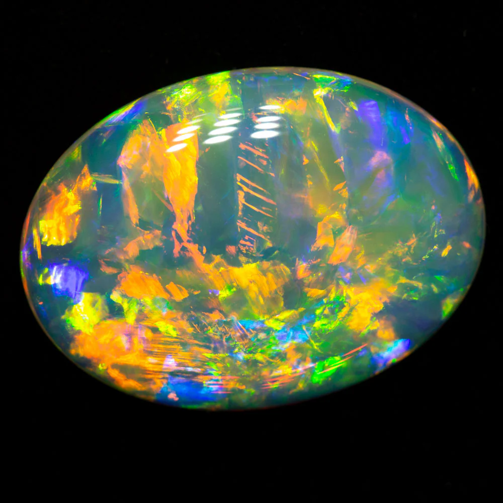 7.05 ct gem crystal opal 19.1x14x3.9mm - Image 2