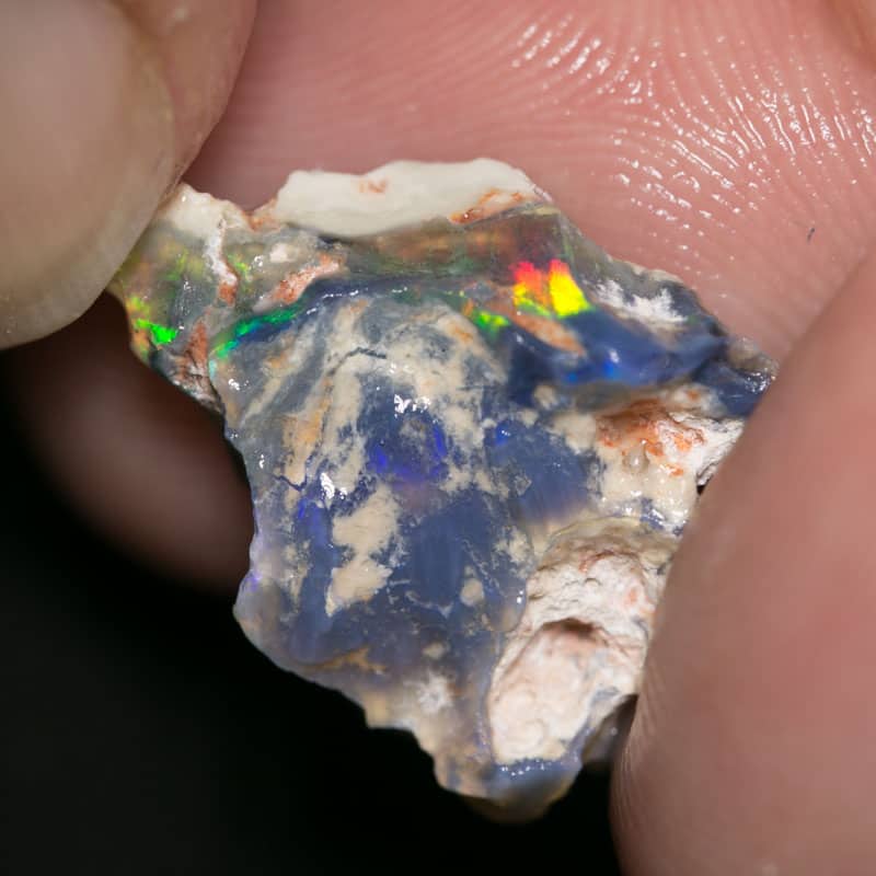 7.19 ct rough opal piece 19mm across