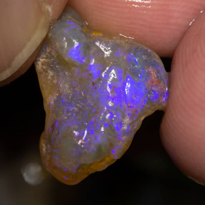 7.30ct rough opal piece 13mm across