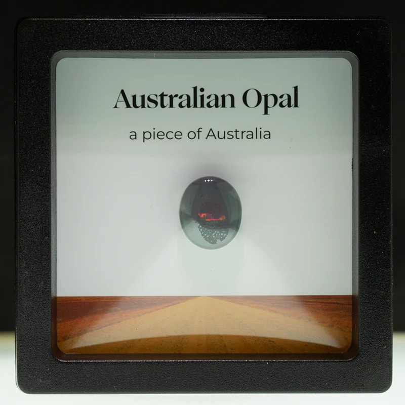 7.31 ct dark opal treasure box