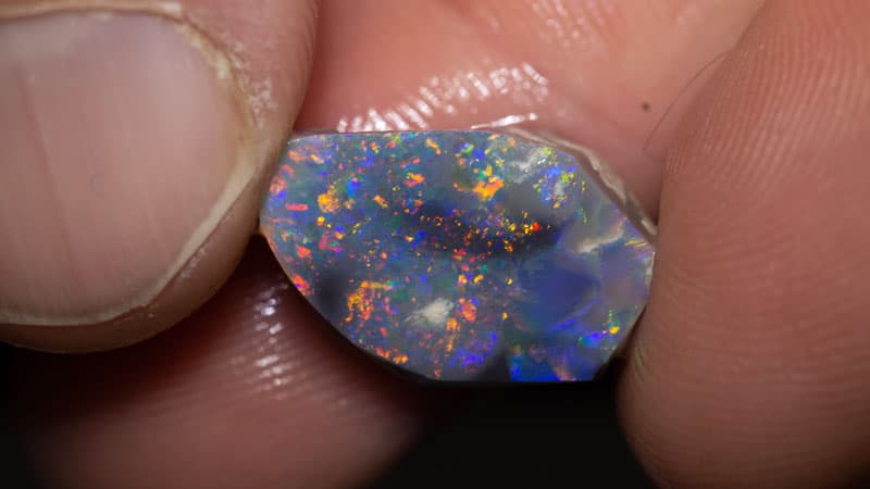 7.46 ct rough opal piece 17mm