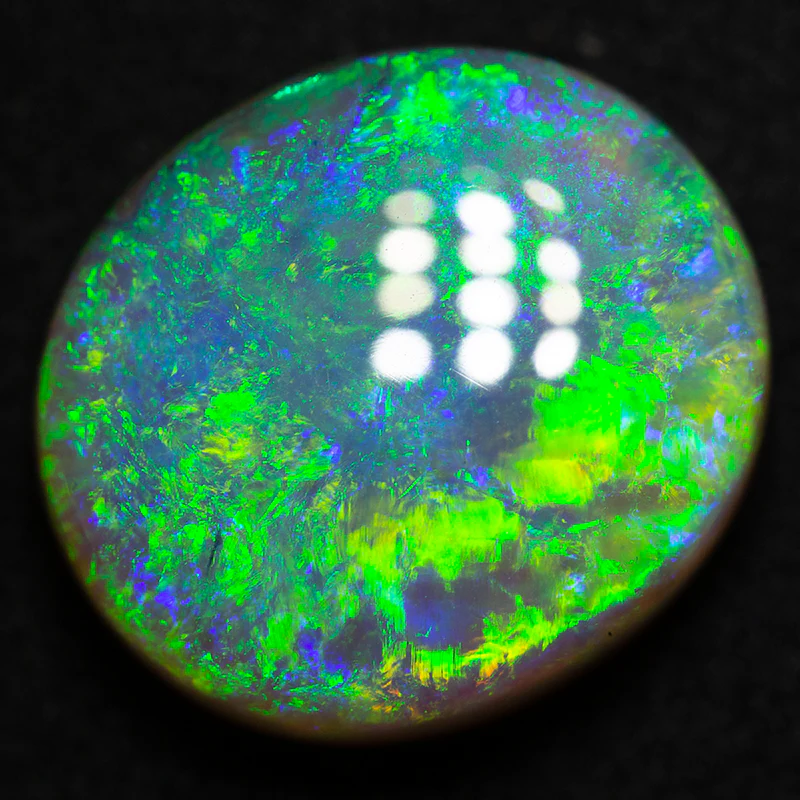7.71 ct crystal opal 14x12x6.5mm