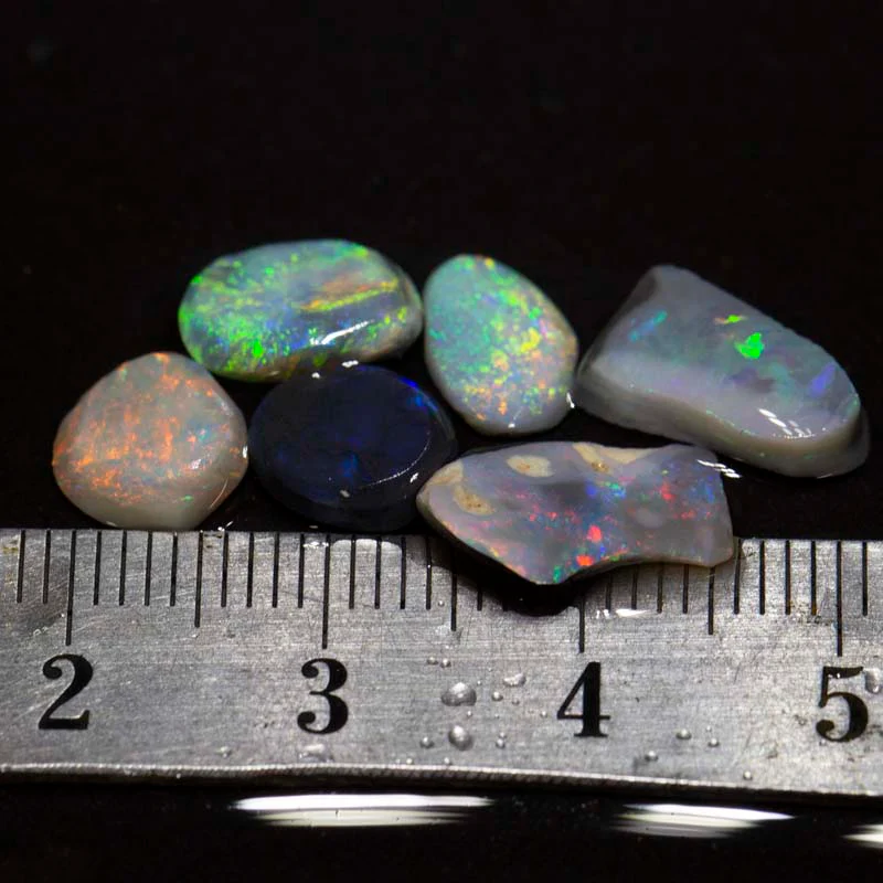 7.80 ct opal rub parcel 6pc