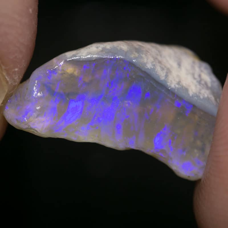 7.98 ct rough opal piece 14mm across