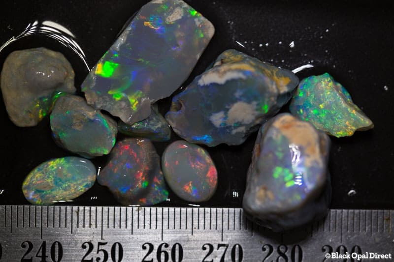 71 ct rough opal parcel 10 pieces
