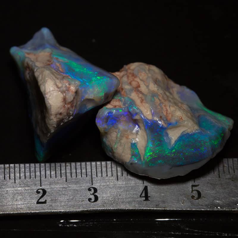 71 ct rough opal parcel 2pc