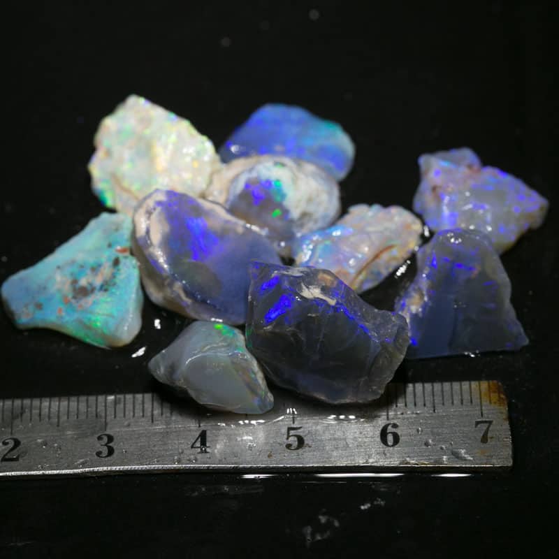 73 ct rough opal parcel 10 pieces