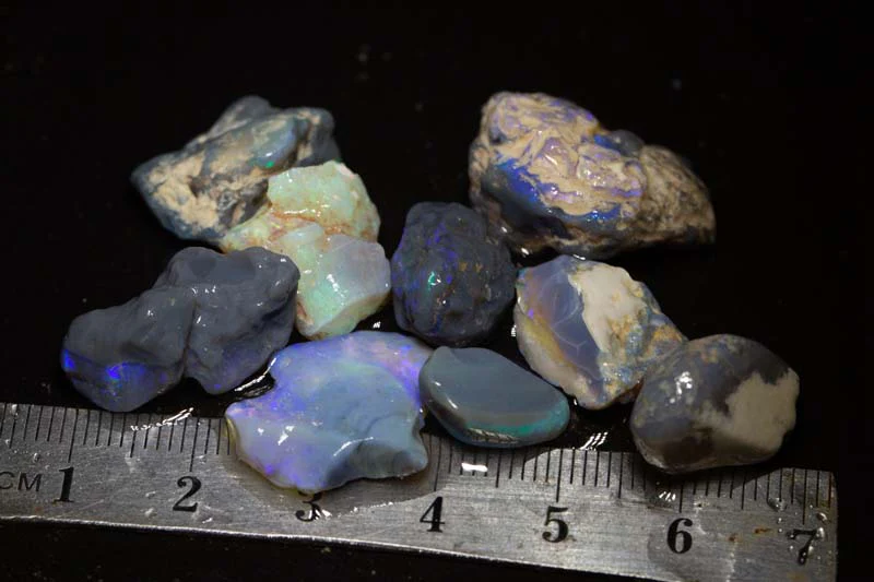74.29 ct rough opal parcel 9pc