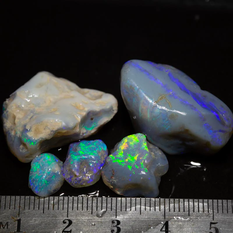 75 ct rough opal parcel 5pc