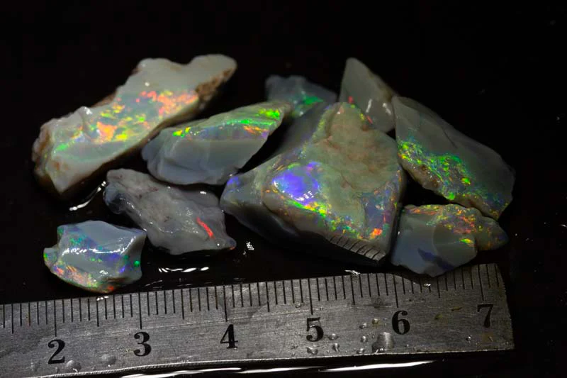 77.20 ct rough opal parcel 9pc
