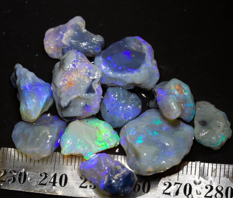 79 ct rough opal parcel 10 pieces