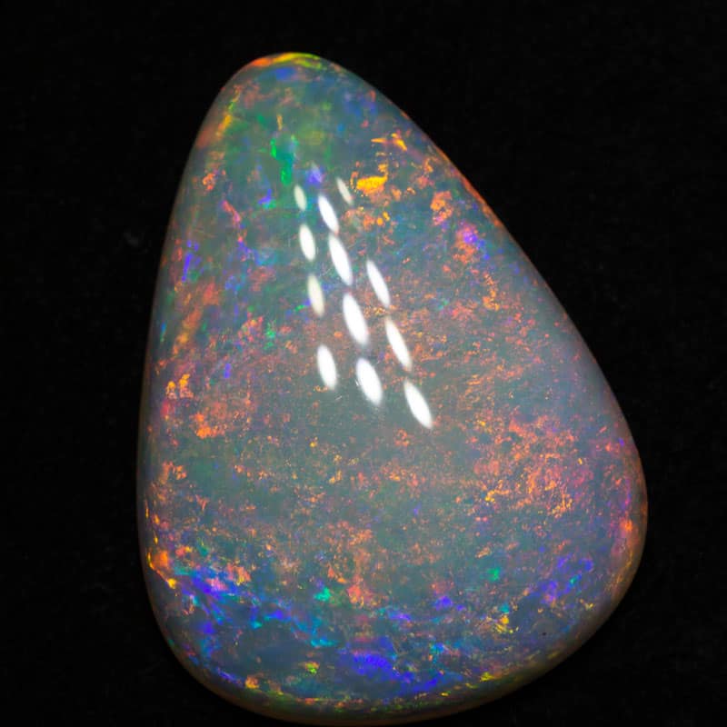 8.02ct white opal 21x16x4mm