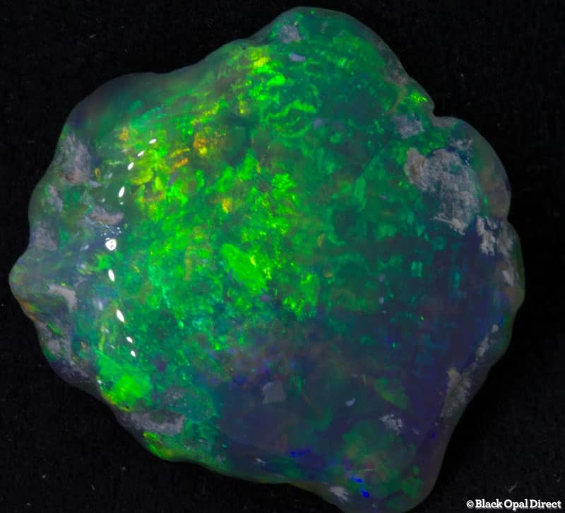 8.03 ct free shape polished opal nobby 13x12x5mm