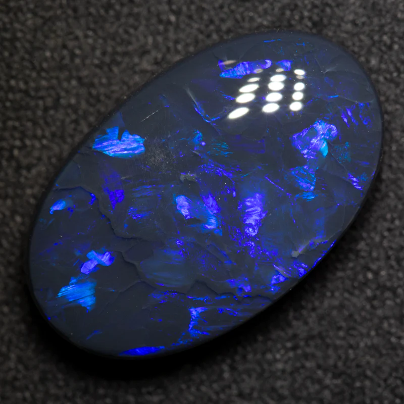 8.31 ct black opal 18.3x11.4x5.7mm