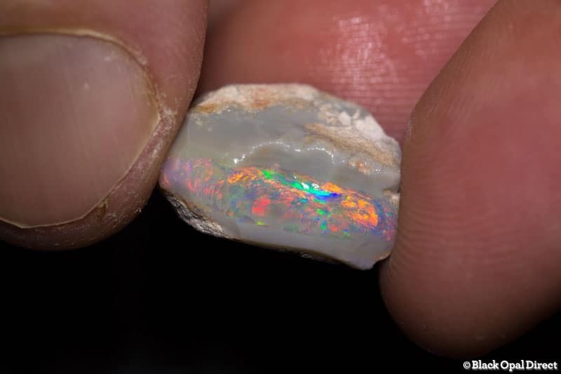 8.53 ct rough opal piece 18mm across