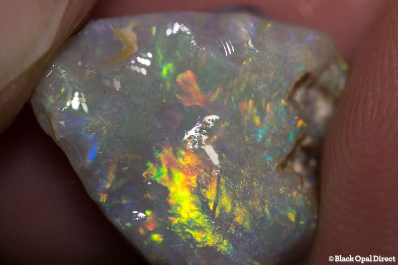8.91 ct rough opal piece 18mm across
