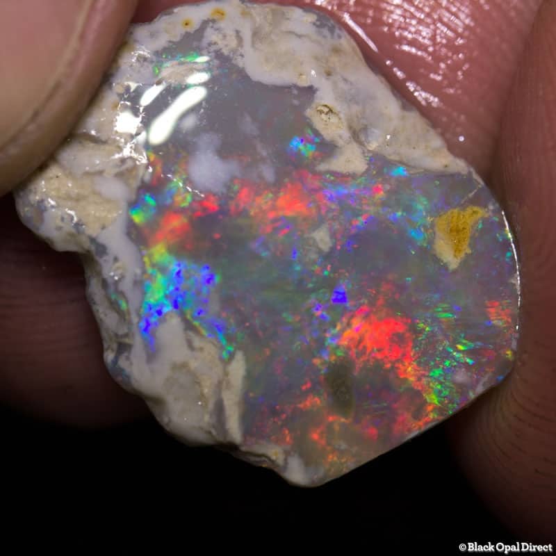 8.97 ct rough opal piece 22mm across
