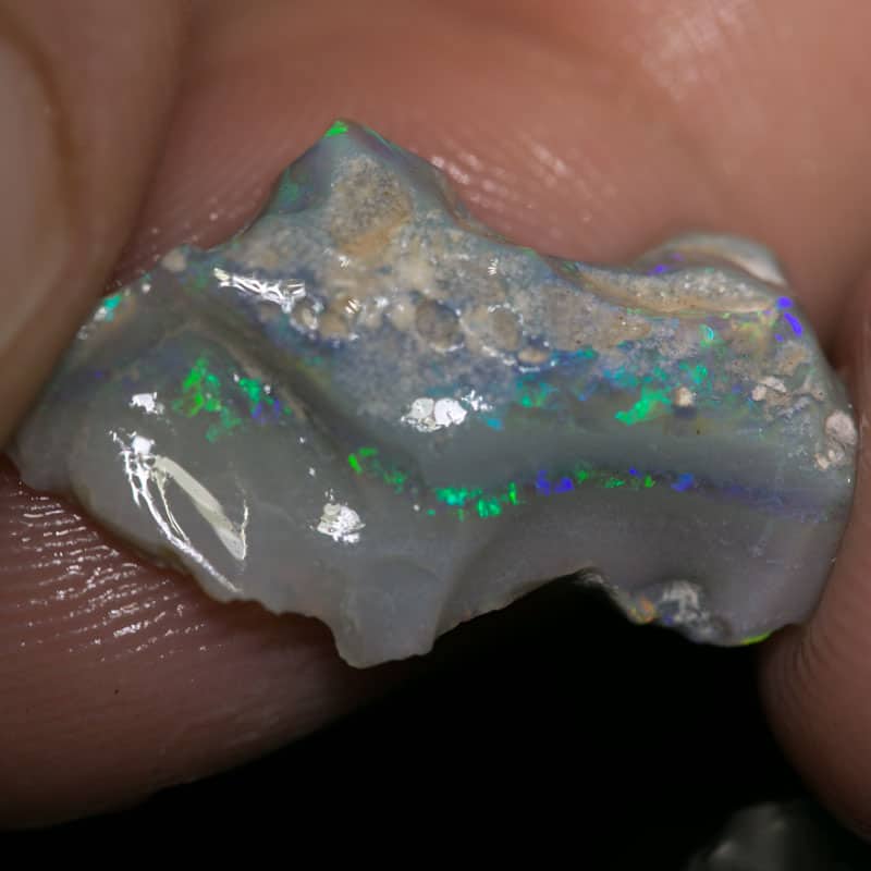 8.97 ct rough opal piece 24mm across