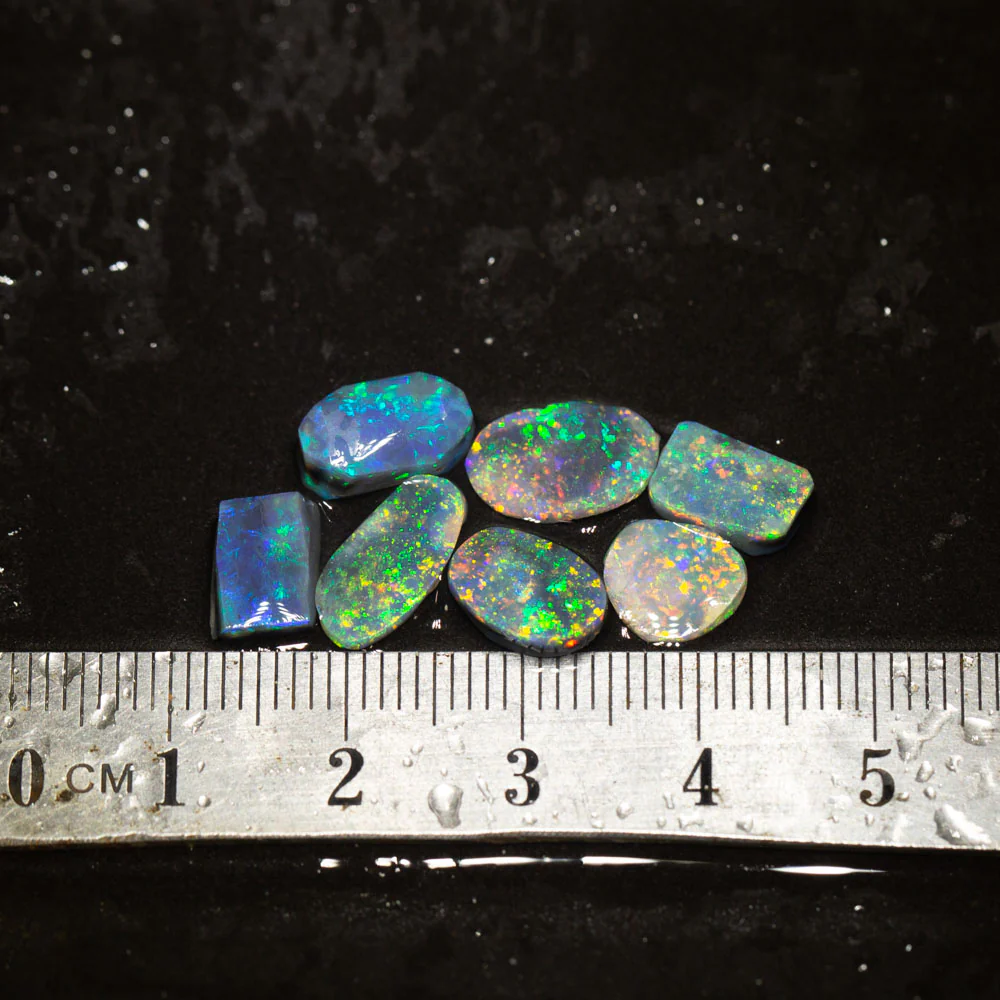 8 ct rough opal parcel 7pc
