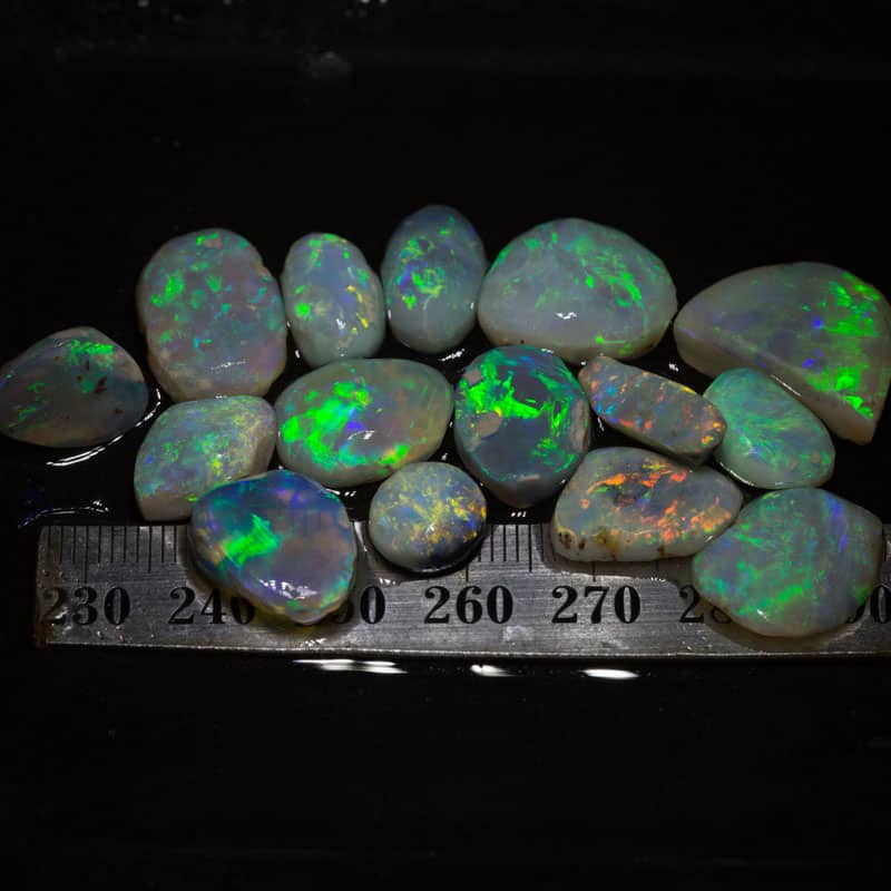 81 ct opal rubs parcel 15 pieces