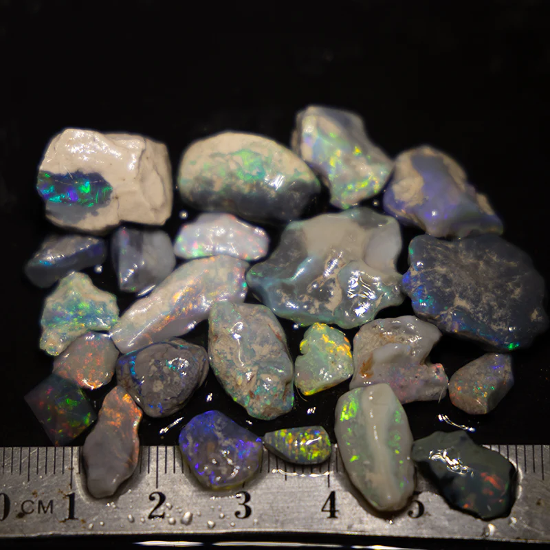 81 ct rough opal parcel 23pc