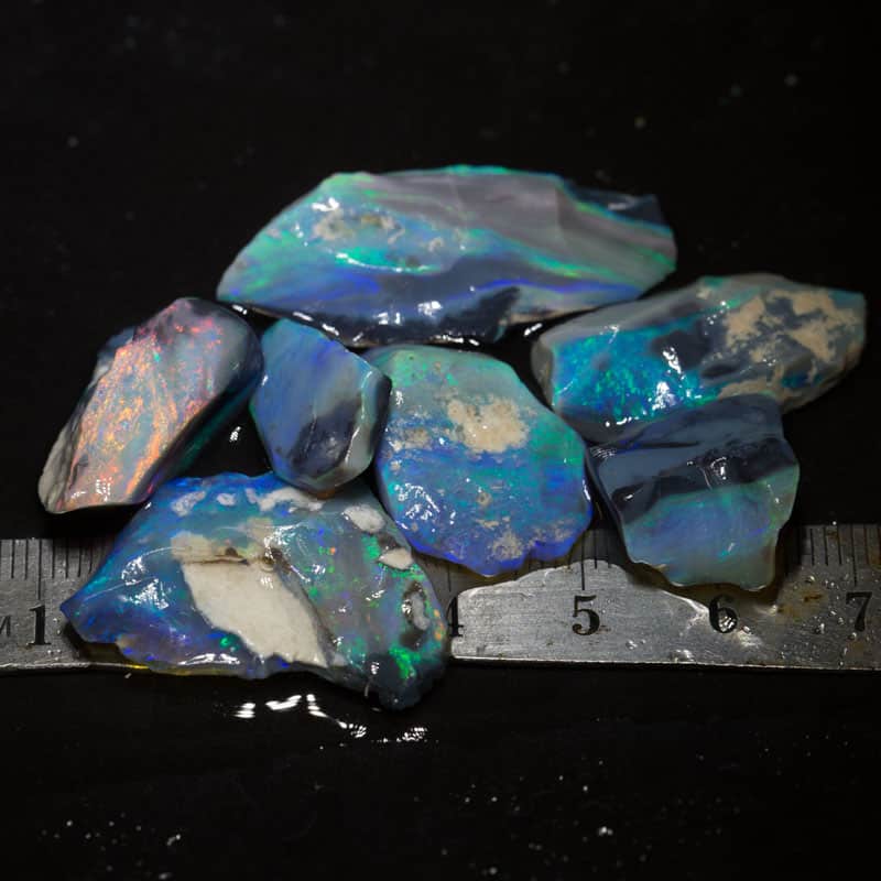 82.88 ct rough opal parcel 7pc