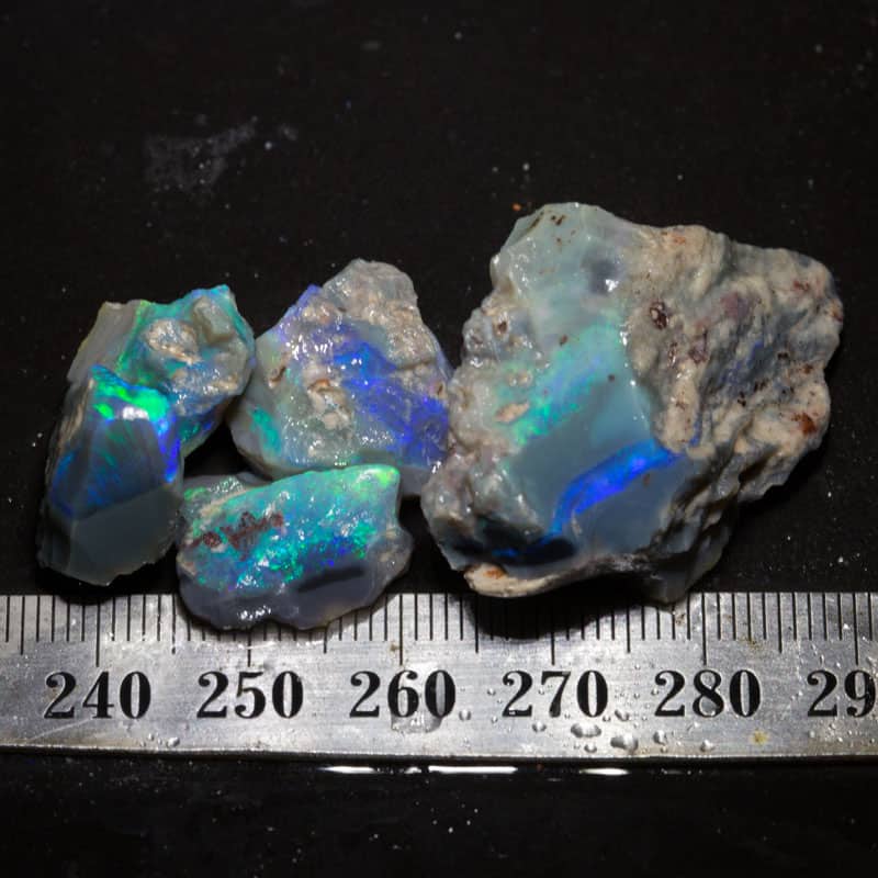 82 ct rough opal parcel 5 pieces
