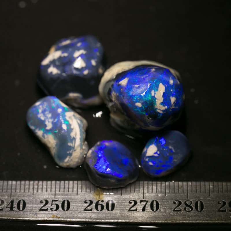 82 ct rough opal parcel 5Pc for intermediate to pro lvl