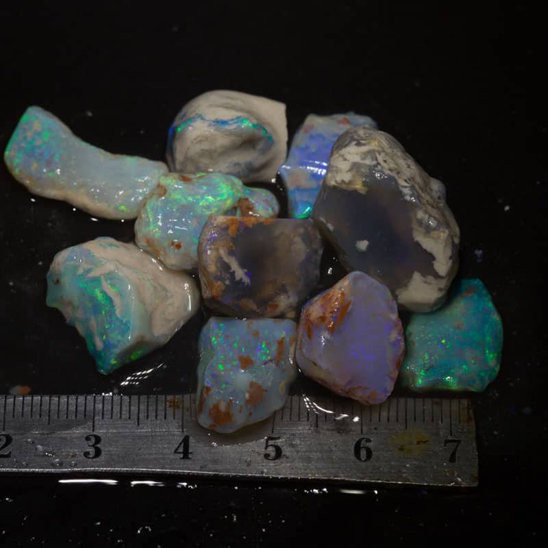 83 ct rough opal parcel 10 pieces