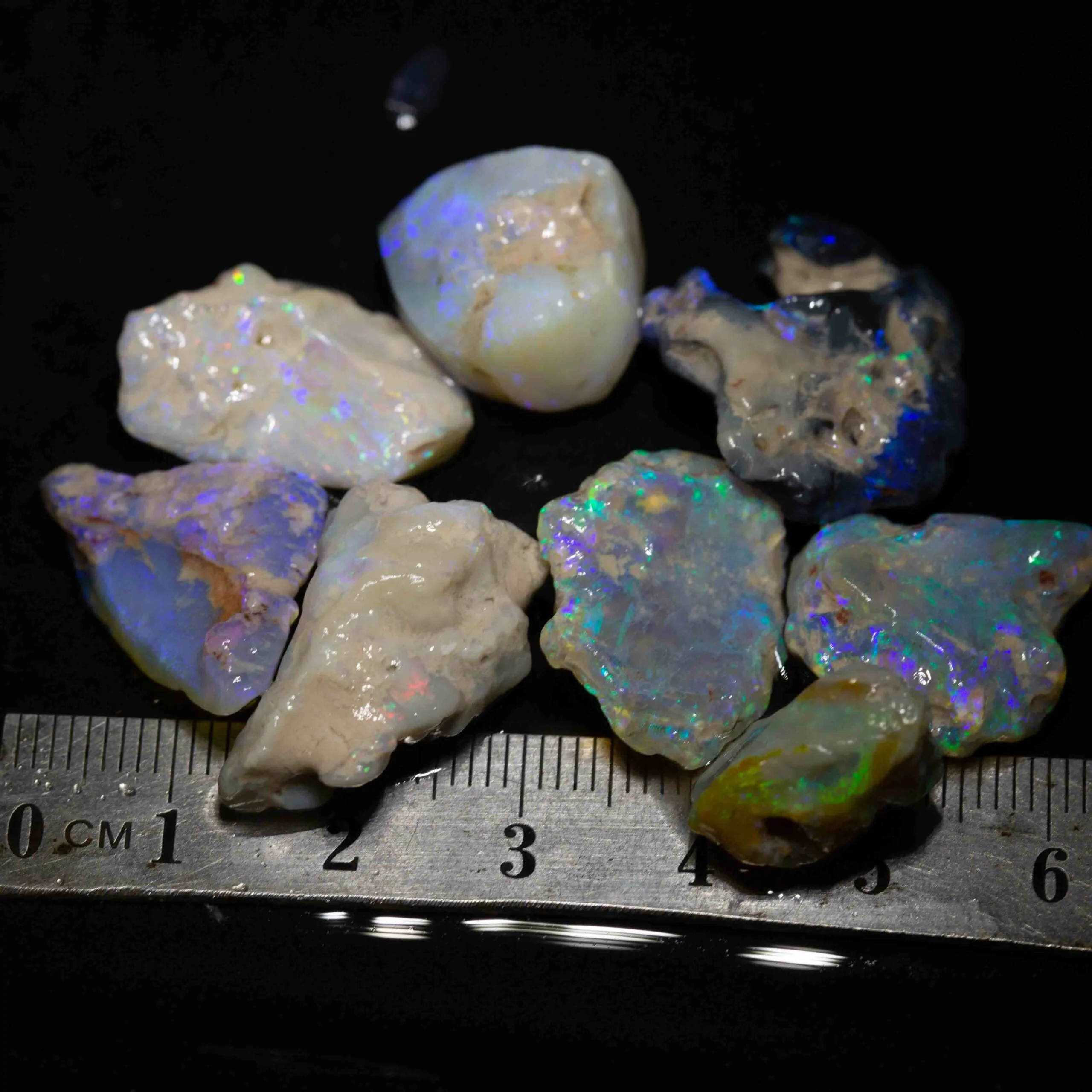 83 ct rough opal parcel 8pc